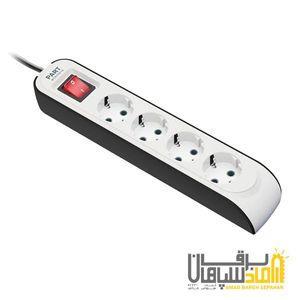 محافظ چهار خانه ارت دار با کلید و کابل 5 متری – پارت الکتریک