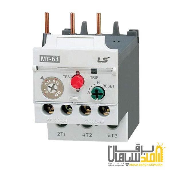 بی متال ( رله حرارتی/ اضافه جریان) LS مدل MT-63/3H تنظیمات 25~18