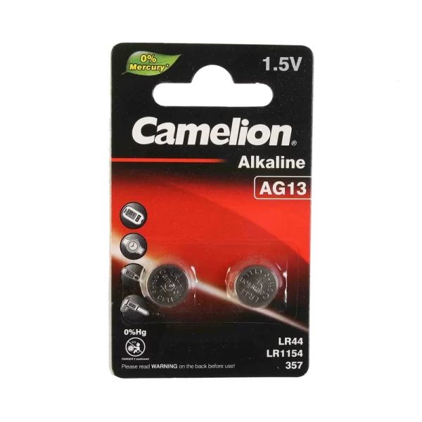 باتری AG10 کملیون پک 2 عددی Camelion