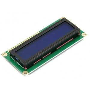 السیدی کاراکتری 2 در 16 آبی - blue 16x2 charachter lcd