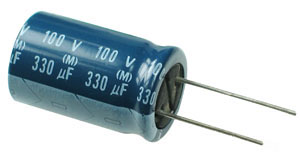 خازن الکترولیتی 330uf-100v