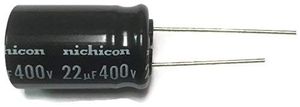 خازن الکترولیتی 22uf/400v