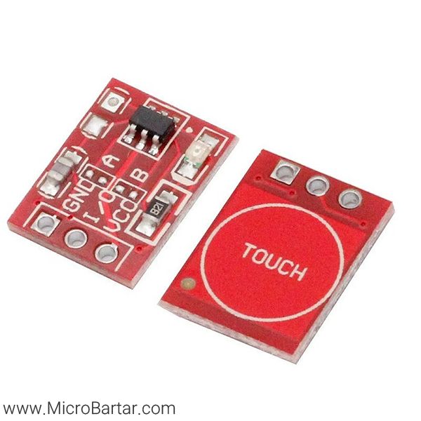 ماژول تاچ خازنی TTP 223 mini Touch تک کانال