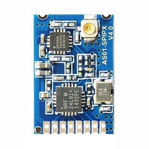 ماژول فرستنده گیرنده رادیویی NRF24L01+PA+LNA مدل AS01-SPIPX ورژن 4 (اورجینال)