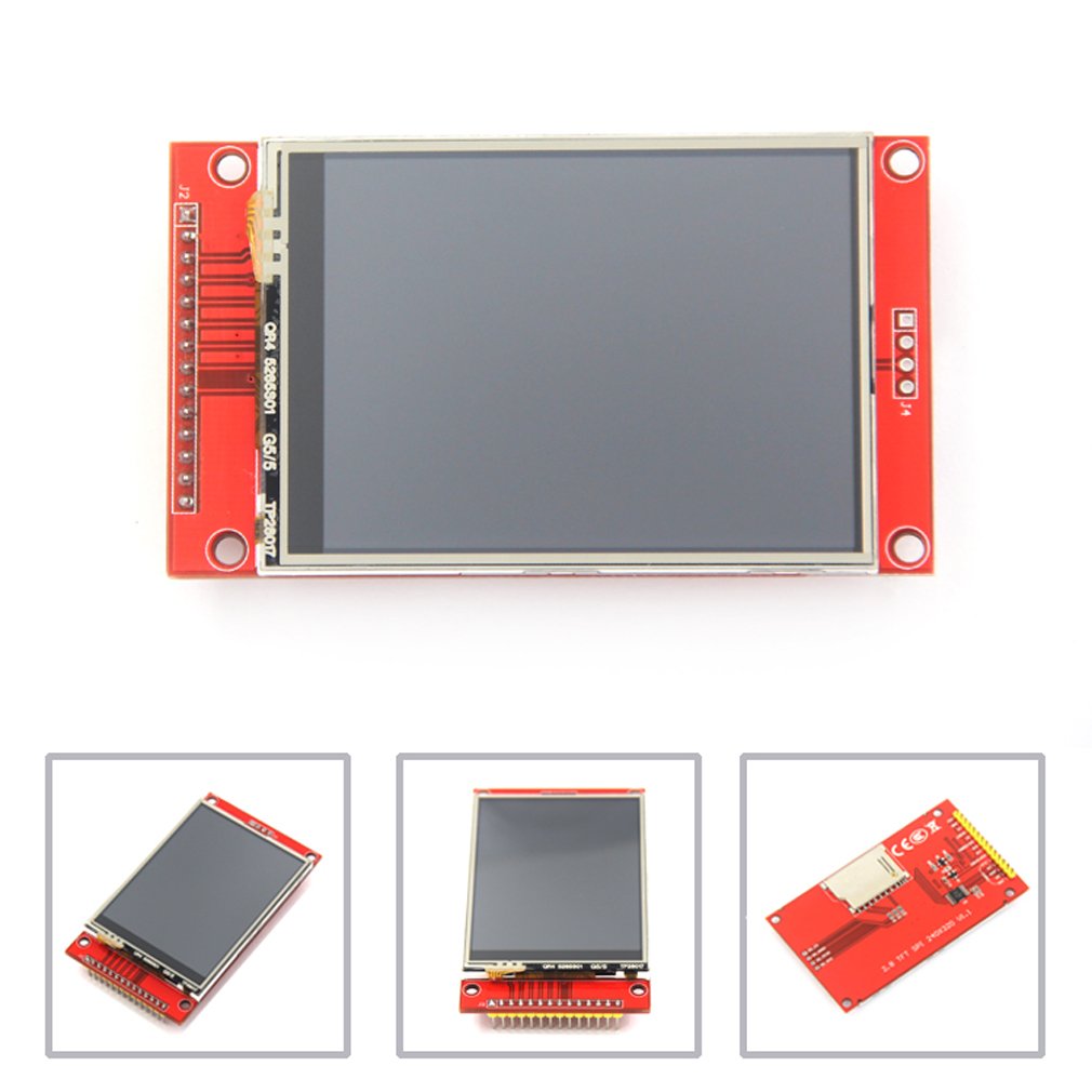 نمایشگر LCD  TFT 2.8″ SPI با درایور ILI9341 با تاچ مدل MSP2807