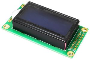 LCD کاراکتری 8x2 بک لایت آبی