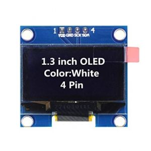 ماژول OLED 1.3 inch 128x64 سفید دارای رابط I2C