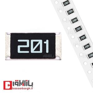 مقاومت 200 اهم SMD 1206 (بسته 10 عددی)