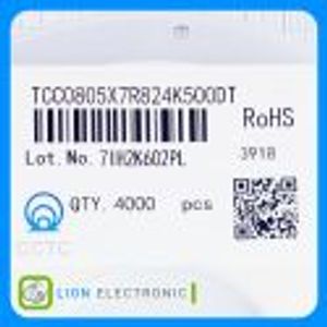 TCC0805X7R824K500DT