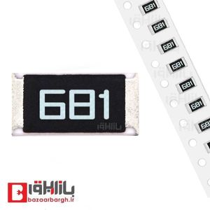 مقاومت 680 اهم SMD 1206