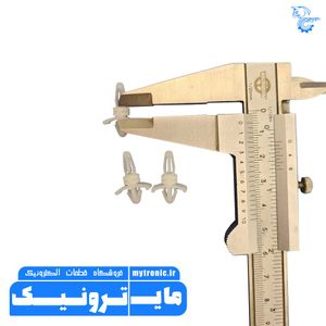 اسپیسر پلاستیکی دو سر ضامن M4x5