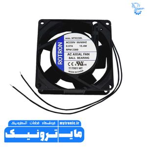 فن MT9225BL AC220V 0/07A ROTRON