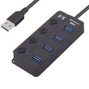 هاب 4 پورت Usb 0.3 کلیددار