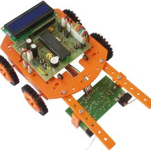 بسته آموزشی پنج ربات با میکروکنترلر PIC 16F877A (مسیریاب – آتش یاب – نوریاب – تشخیص مانع – کنترل بی سیم) _ پک رباتیک