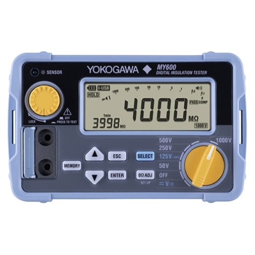 تستر عایق دیجیتال یوکوگاوا مدل Yokogawa MY600 Digital Insulation Tester