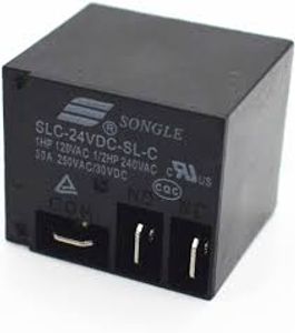 رله کولری SONGEL SLC-24VDC-SL-C (NT90) 24V-1C-30A