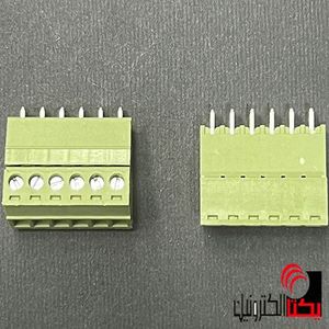 ترمینال فونیکس6 پین صاف 3.81 میلیمتر