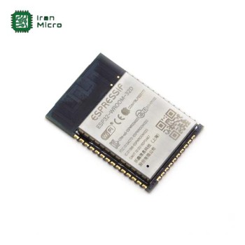 ماژول ESP32-WROOM-32D دارای حافظه فلش 4M تولید Espressif