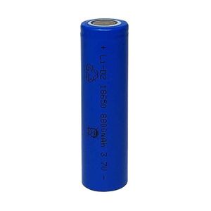 باتری لیتیوم یون 3.7V سایز 18650 8800mAh مارک Li-D2 مدل سرتخت