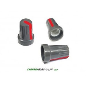 سرولوم هزار خار پلاستیکی A3 بدنه طوسی خط قرمز