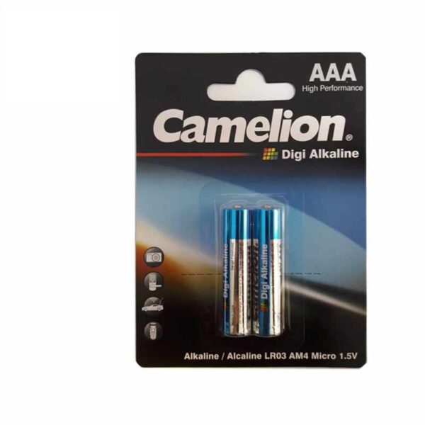 باتری AAA نیم قلمی دی جی آلکالاین کملیون LR03-BP2DG