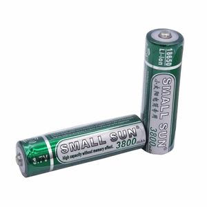 باتری لیتیوم یون 3.7v سایز 18650 2800mAh – مارک Small Sun