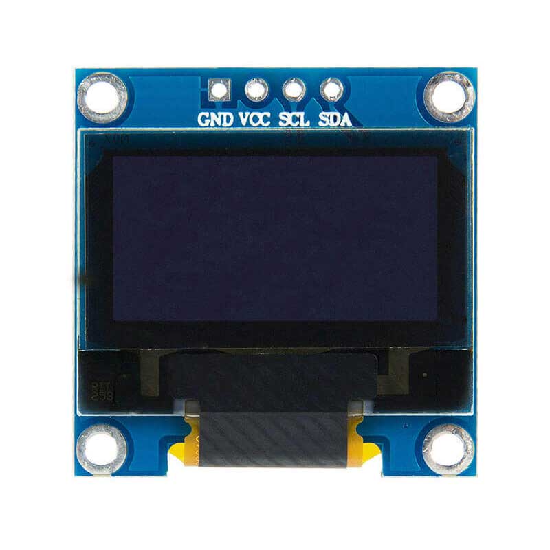 LCD 64*128 0.96 inch with -I2C yellow blue