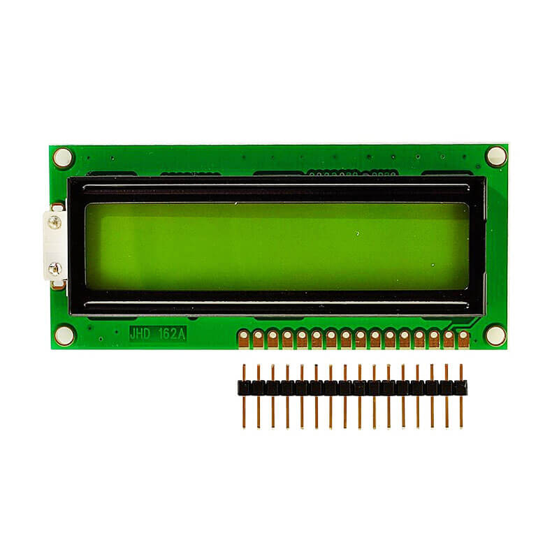 LCD 2x16 green backlight