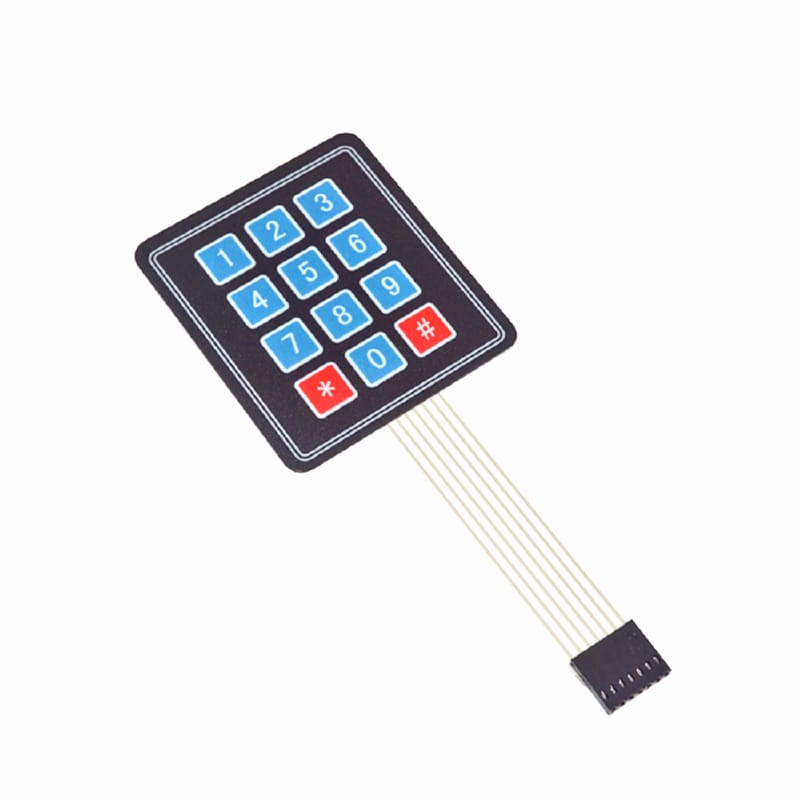 Module Keypad 3x4  طرح عدد