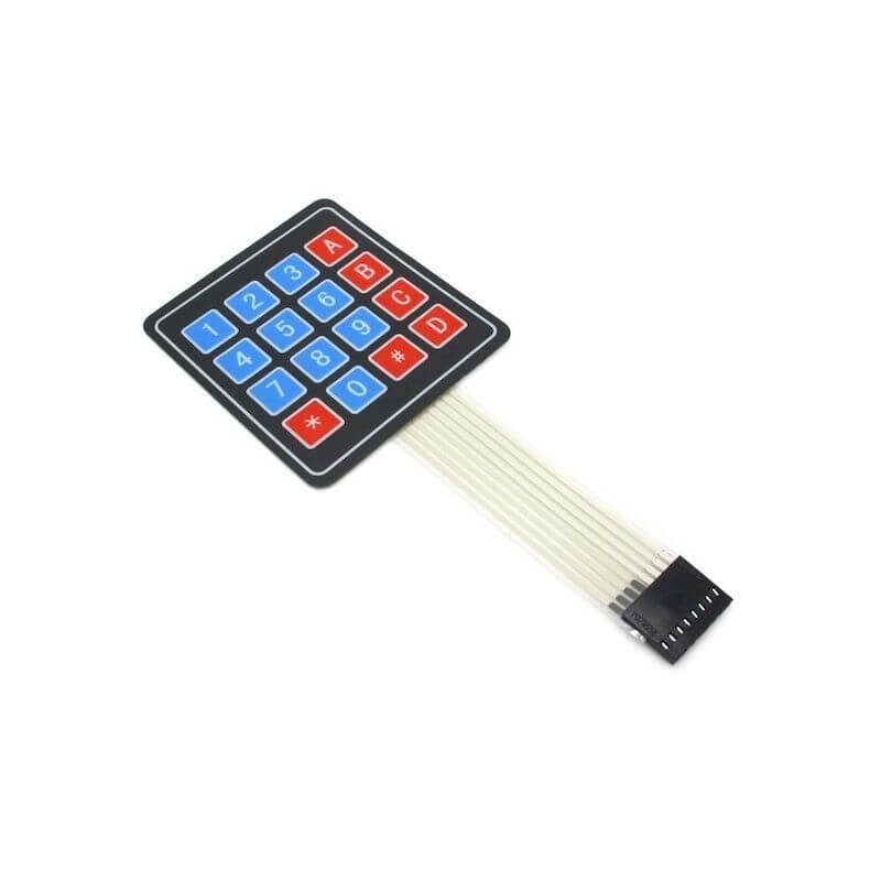 Module Keypad 4x4 فلت طرح -عدد و حرف