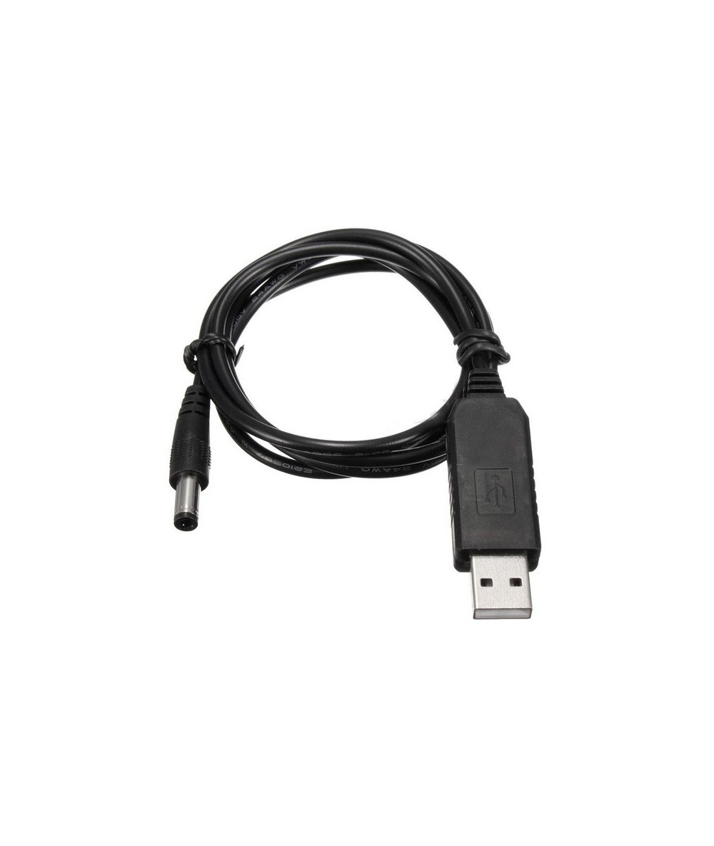 کابل افزاینده ولتاژ USB به 12V