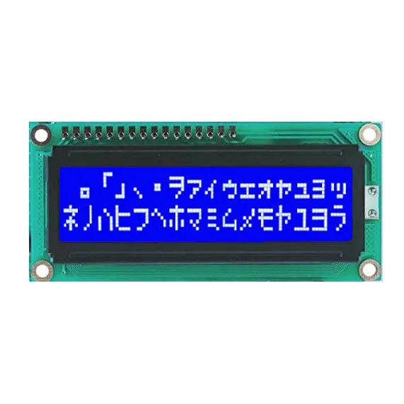 LCD کاراکتری 2x16 آبی (3.3V)