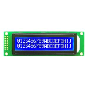 LCD کاراکتری 2x20 آبی