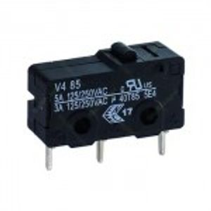 میکروسوئیچ پایه بردی بدون اهرم 5 آمپر 3 پایه