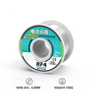 سیم لحیم  0.6MM میلیمتر 100 گرم  RF4