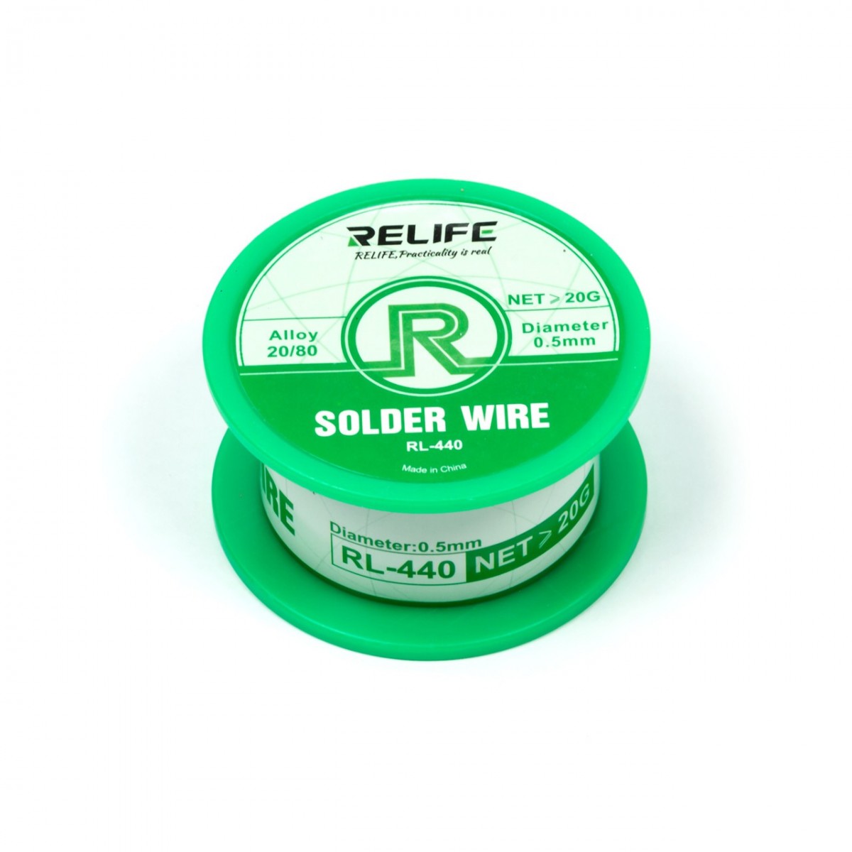 سیم لحیم ریلایف 0.3 میلیمتر 20 گرم RELIFE RL-440