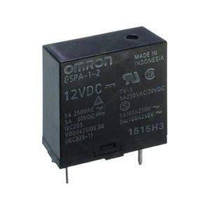 رله کبریتی 12 ولت 5 آمپر 4 پایه OMRON G5PA-1-2