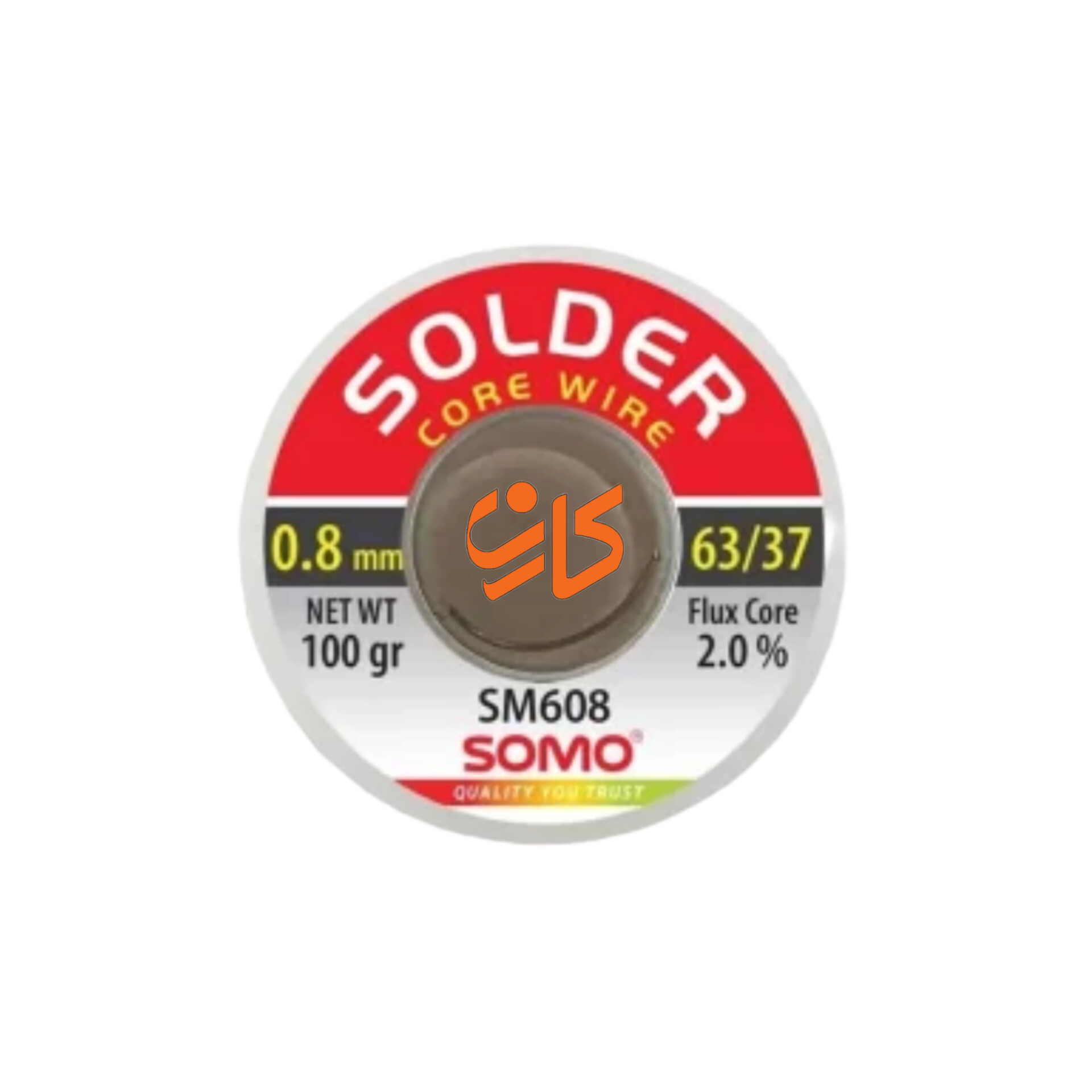 سیم لحیم سومو 0.8 میلیمتر 100 گرم مدل SOMO SM608