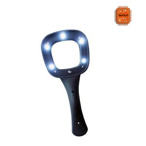 ذره بین magnifier 60mm دارای 6 عدد LED