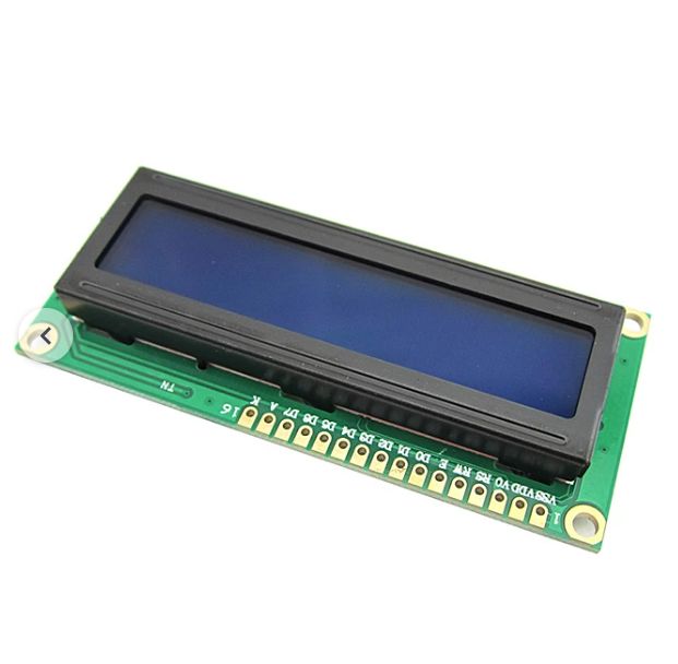 نمایشگر ال سی دی (LCD) کاراکتری 2*16 آبی