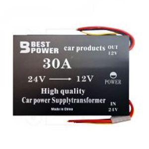 مبدل (کانورتر) 24 به 12 ولت 30 آمپر BEST POWER