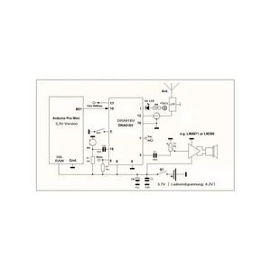 ماژول‌ DRA818V – فرستنده/گیرنده صدا به صورت بیسیم