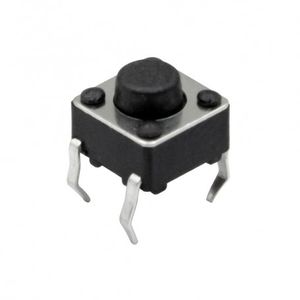 تک سوئیچ 6x6x5mm مشکی کوتاه