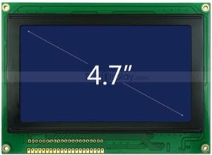 Blue LCD 240×128 TouchScreen Graphic Module Display RA6963 Controller