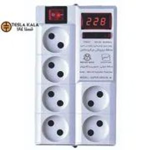 محافظ ولتاژ سوپر دیجیتال برند میکرومکس با 6 خروجی  کابل دار ( طول کابل 4 متر )