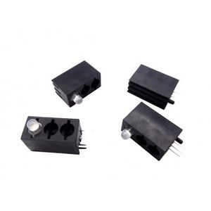 LED قابدار تکی دو رنگ سبز-نارنجی رایت 3mm