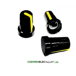 سرولوم هزار خار پلاستیکی A3 بدنه مشکی خط زرد