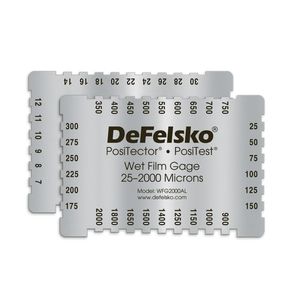 گیج ضخامت سنج فیلم تر 4 طرفه WFT