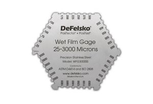 گیج ضخامت سنج فیلم تر 6 طرفه WFT