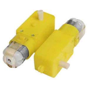 گیربکس زرد قدرتی تک شفت با موتور 1A220 60RPM